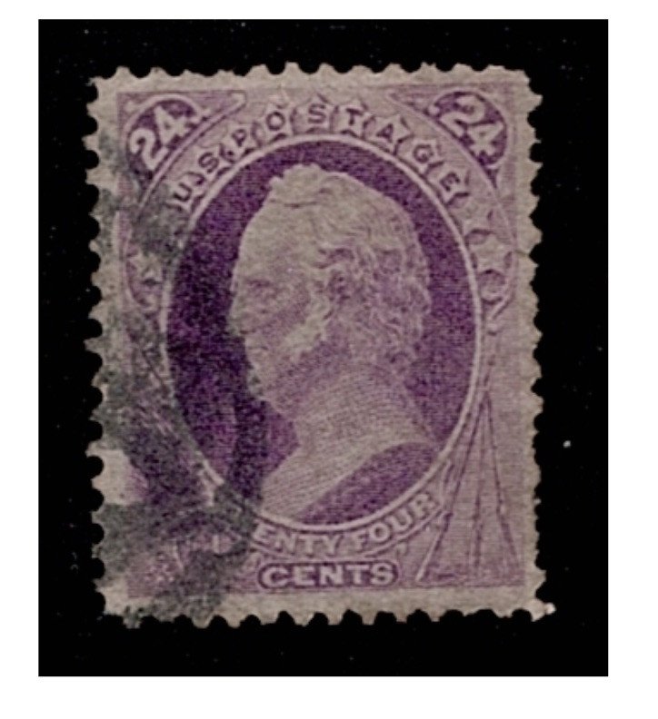 US Scott #153 Used Stamp APEX Certification photo 2