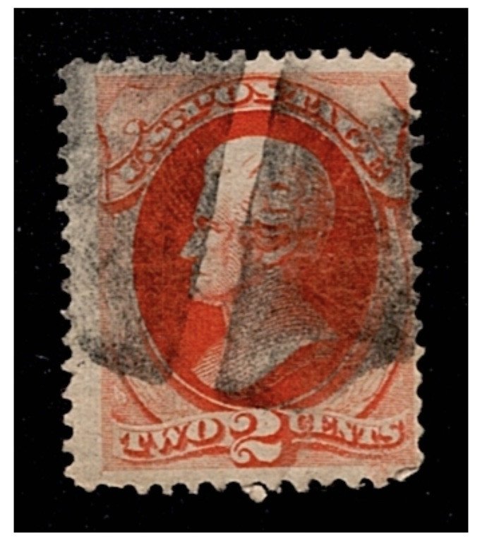 US stamp scott # 183 used APEX Certificate photo 2