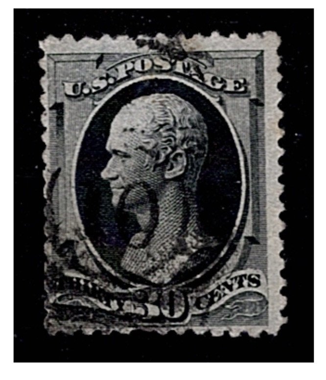 USA Scott # 190 Used APEX Certificate photo 2