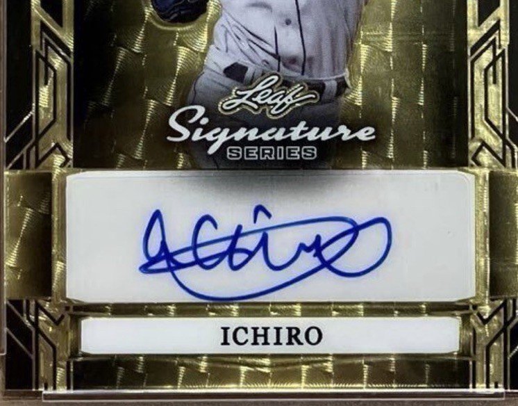 Ichiro Suzuki  2024 Metal SIG W/E S/S CS AP W/E SP PR GD 1/1  SUPER NICE CARD!!! photo 3