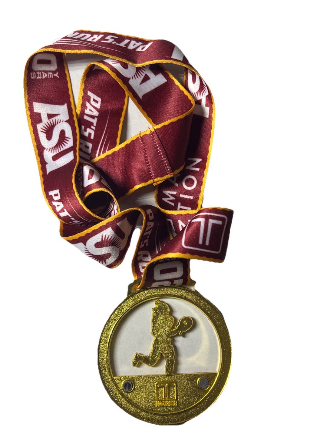 The Pat Tillman 2024 Pat's Run ASU Arizona Race Gold Medal #3822 photo 2