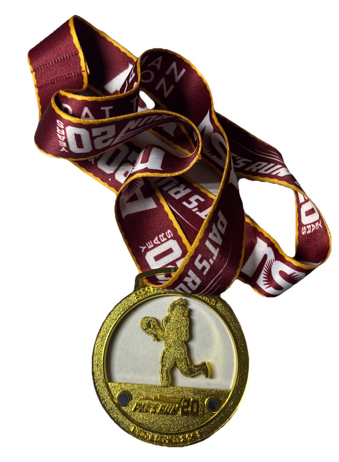 The Pat Tillman 2024 Pat's Run ASU Arizona Race Gold Medal #3823