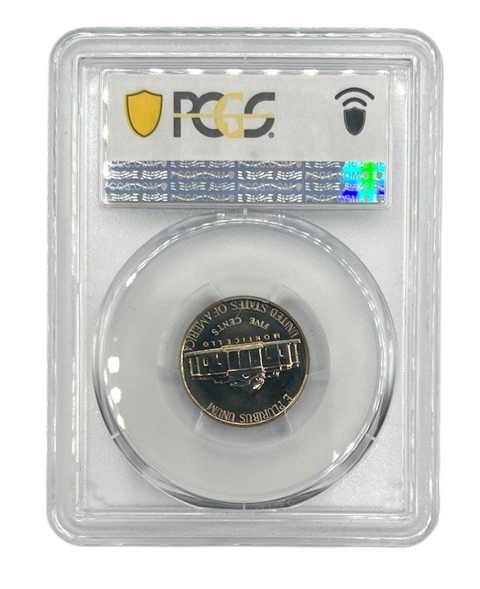 1961 Jefferson Nickel PCGS PR67 Proof Gem Proof 5C Certified Coin photo 3