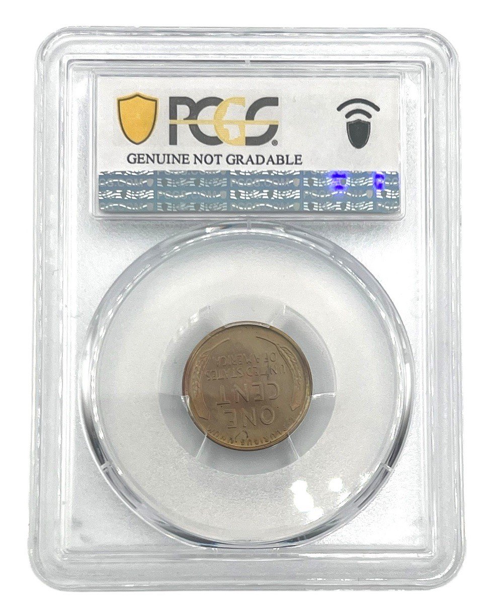 1910 Lincoln Wheat Cent PCGS Genuine AU Details Surfaces Smoothed Penny photo 2