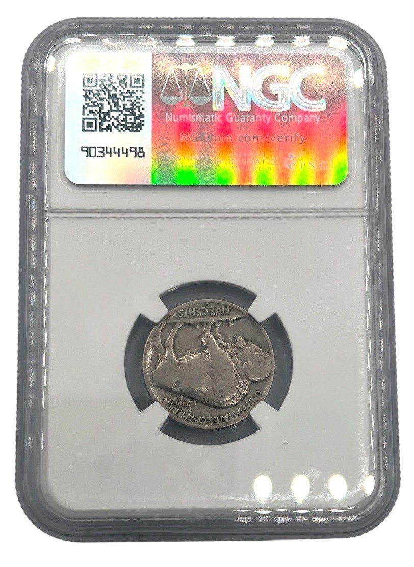 1926-S Buffalo Nickel NGC Fine Details Cleaned Better Date 5C photo 2