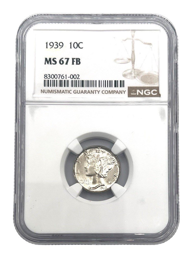 1939 Mercury Dime FB
