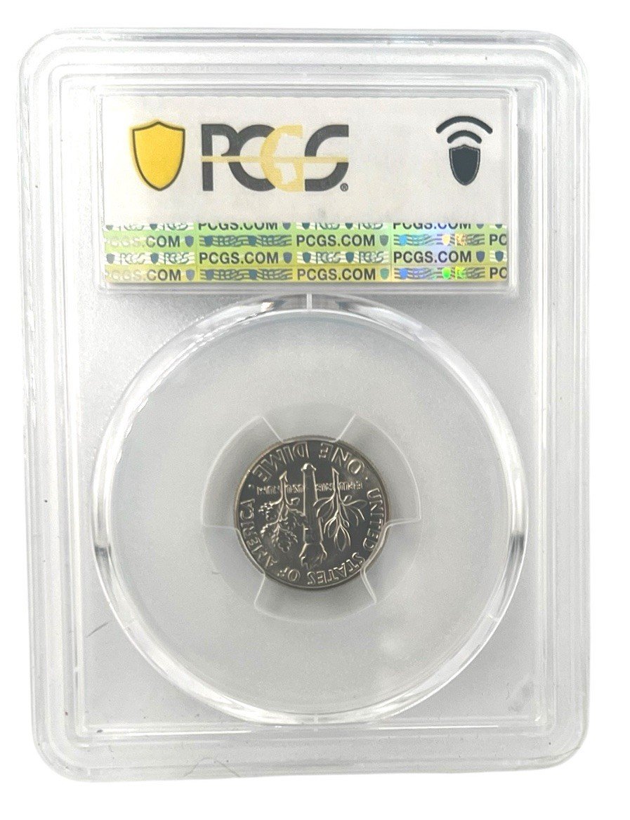 1978-D Roosevelt Dime PCGS MS66 Gem Brilliant Uncirculated Certified photo 2