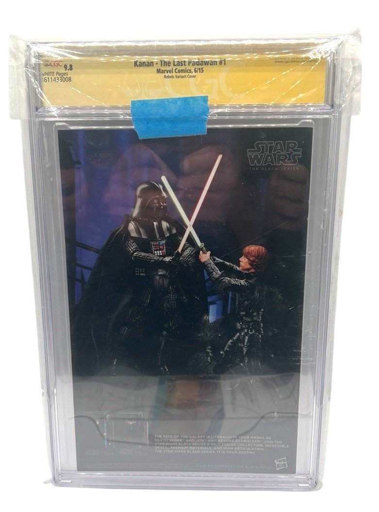 Star Wars Kanan Last Padawan #1 CGC 9.8 SS Freddie Prinze Jr Variant photo 2