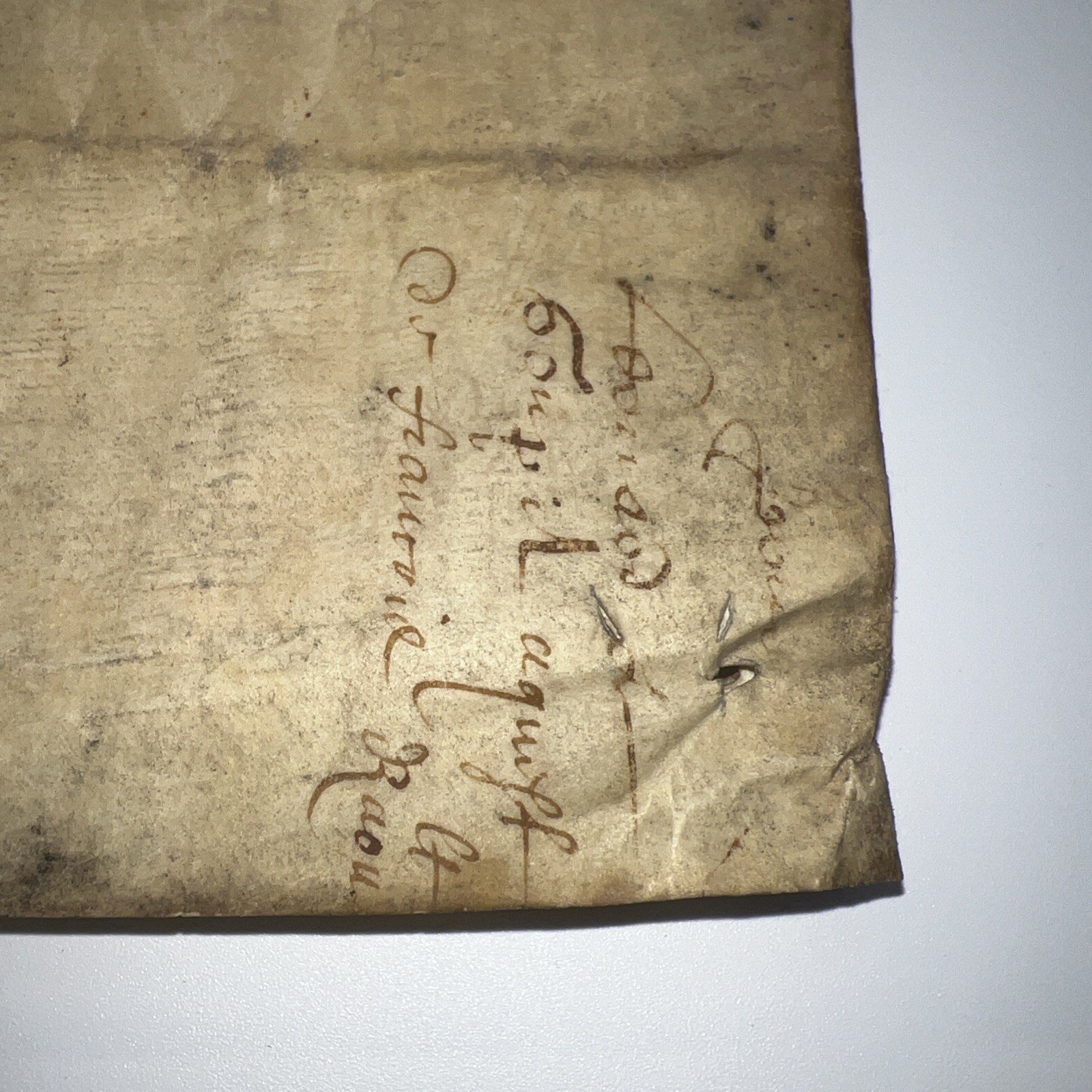 C1684 French Notarial Manuscript Contract Signed Legal Document photo 9