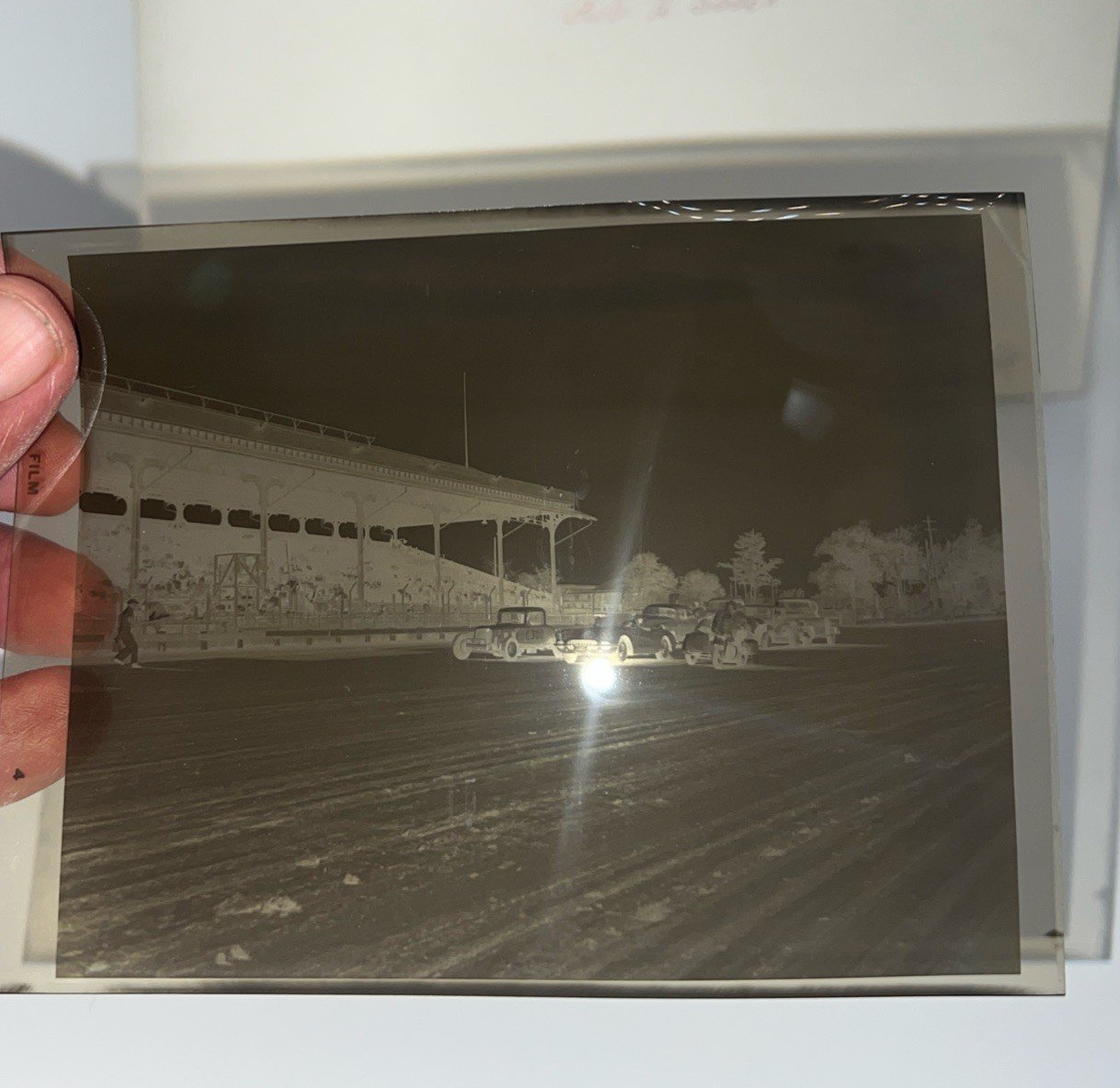 1958 Dirt Track Racing Photo & Original Negative C300 Car Smith Photos # 1053 photo 6
