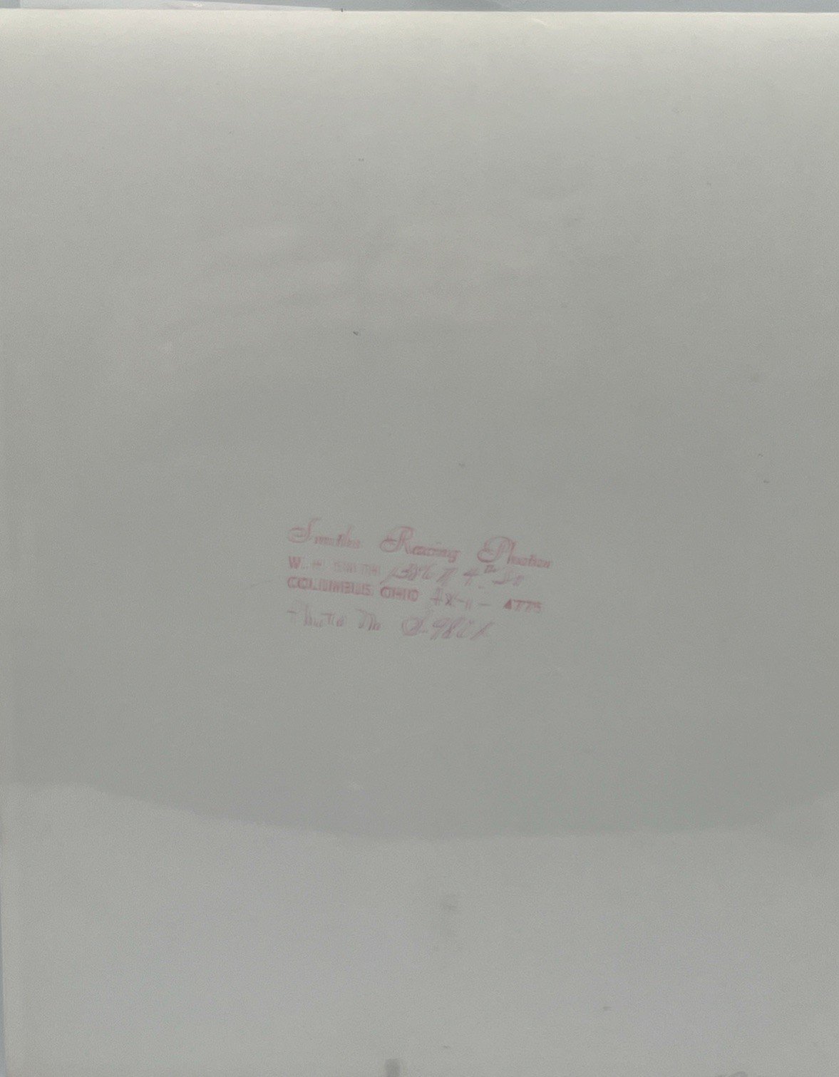 1958 Racing Trophy Photo Dick Gillingham Jean Young Leo Canfield # 1054 photo 6