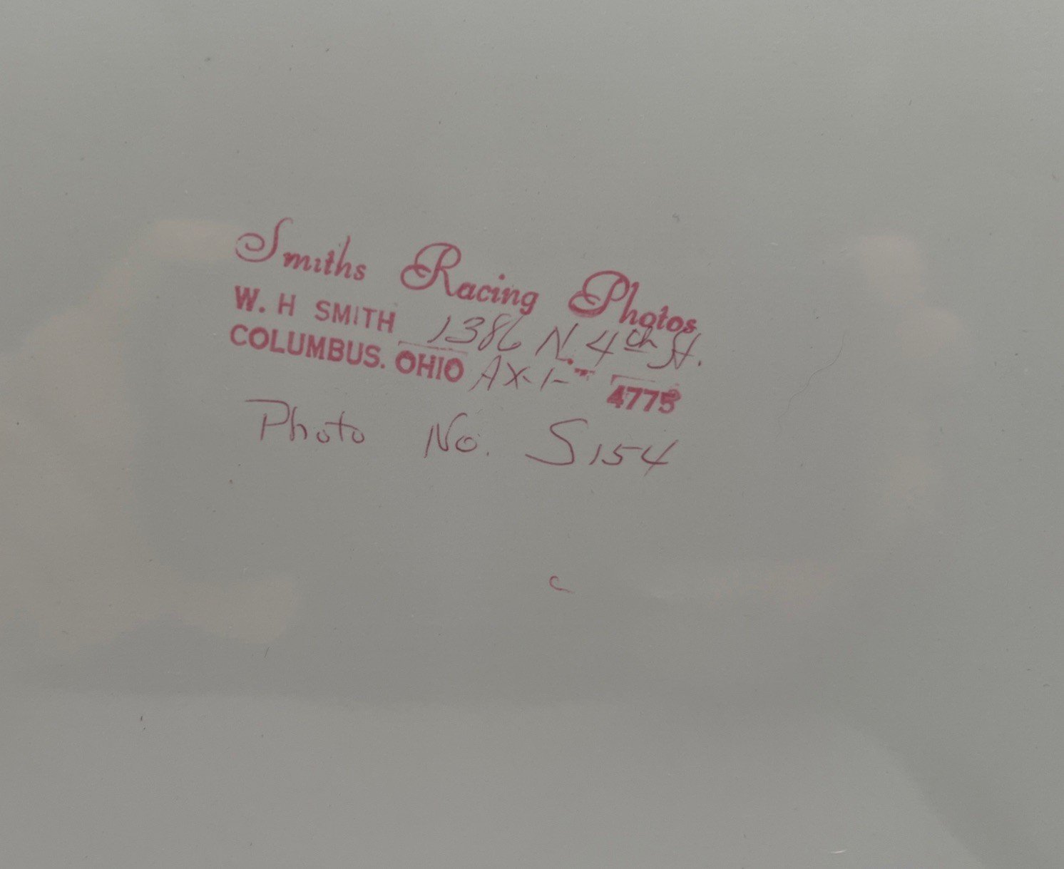 1957 Johnny White #37 Race Car Original Vintage Racing Photograph 5-1957. # 1058 photo 6