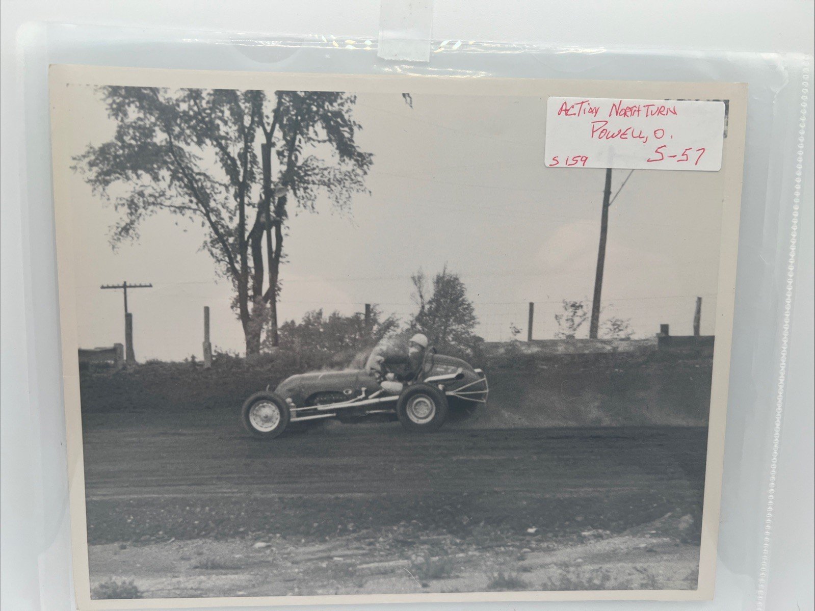 1957 Powell Ohio Dirt Track Race Car Photo Smith Racing Photo # 1059