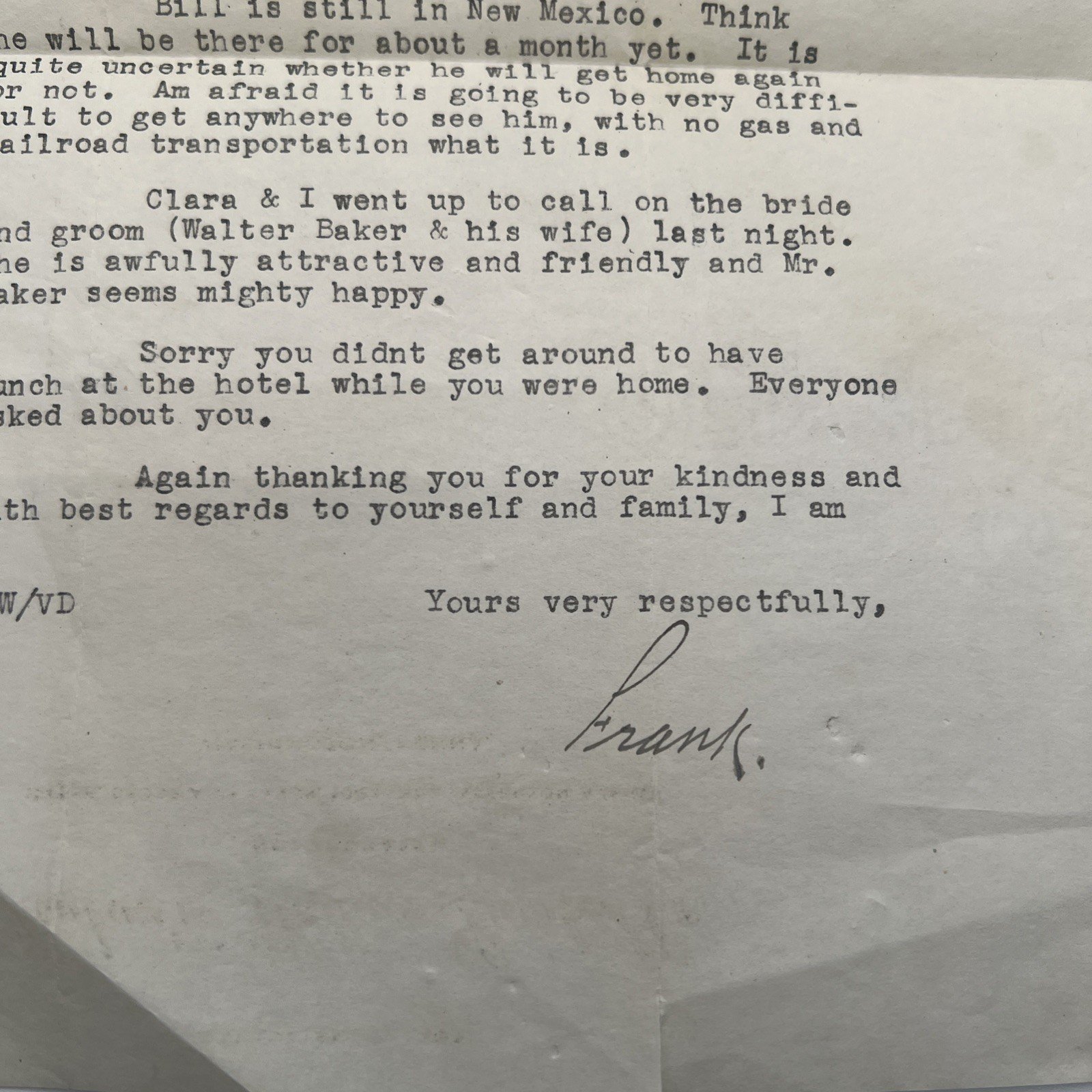 George R Montgomery W3KVS Ham Radio Archive ARRL Letters 1938-1964 # 1063 photo 5