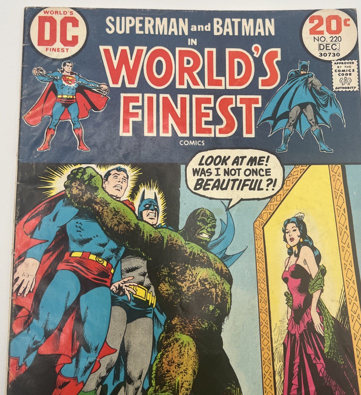 World’s Finest Comics #220 Superman Batman DC Comics Dec 1973 Bronze Age # 1066 photo 4