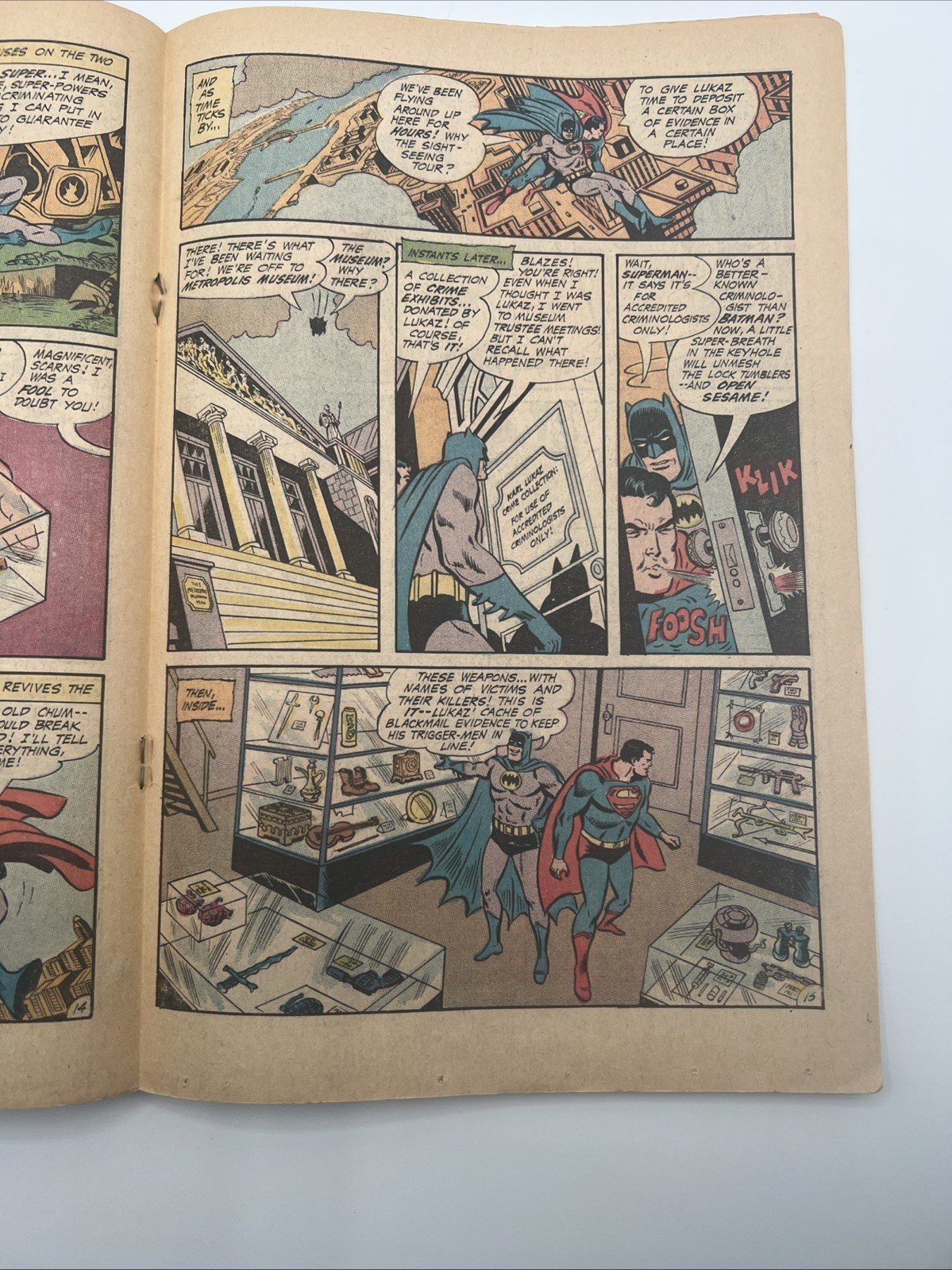 World’s Finest #124 #195 DC Comics Superman Batman Silver Bronze Age # 1068 photo 4
