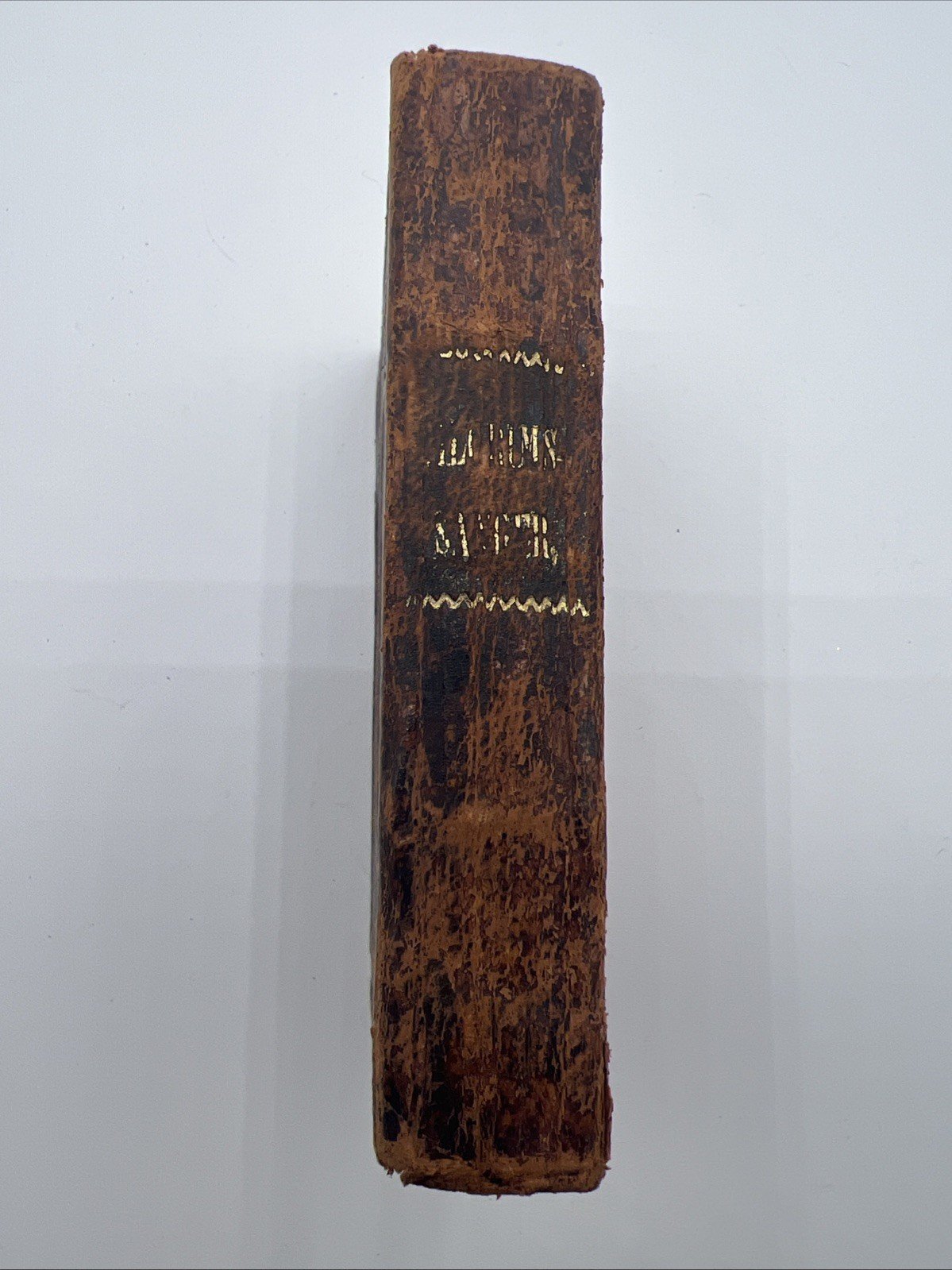 Antique 1880 Pilgrims-Sånger Swedish Hymn Book Leather Bound  # 1072 photo 4