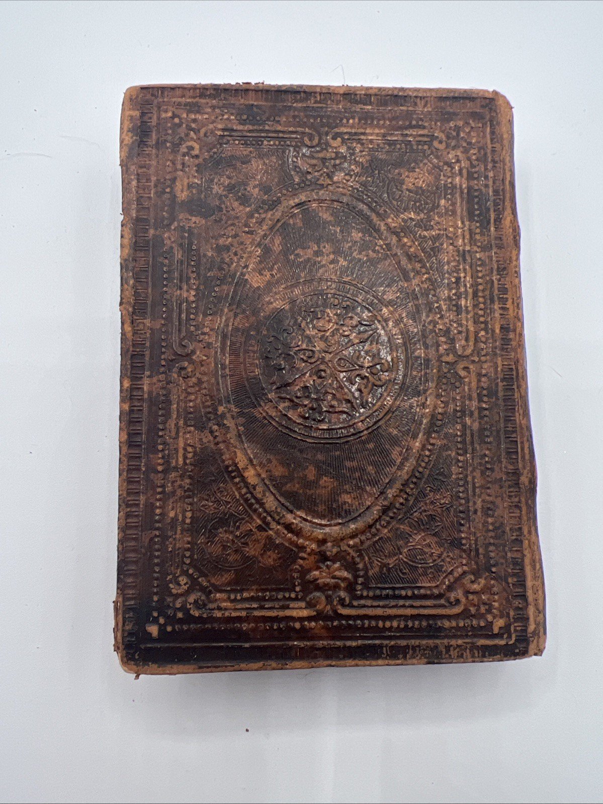 Antique 1880 Pilgrims-Sånger Swedish Hymn Book Leather Bound  # 1072 photo 5
