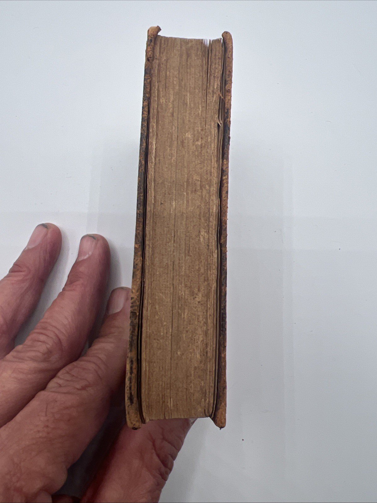 Antique 1880 Pilgrims-Sånger Swedish Hymn Book Leather Bound  # 1072 photo 6