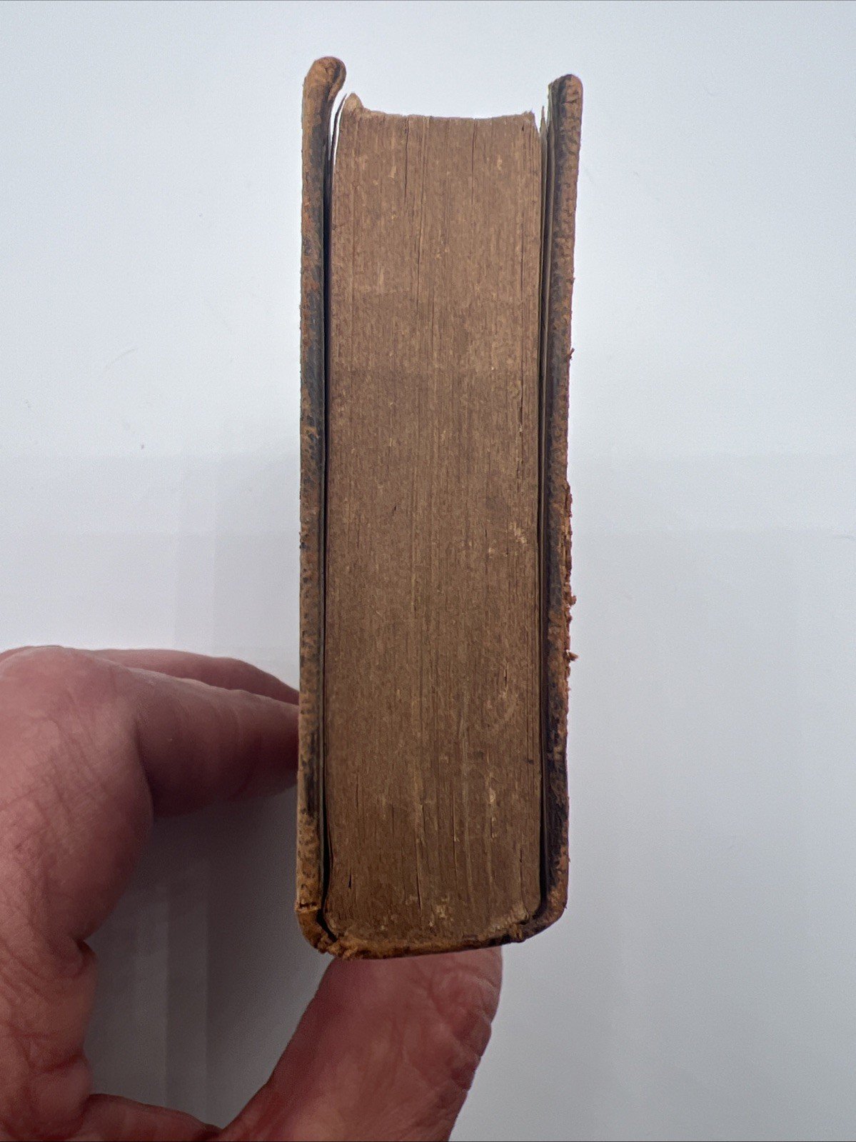 Antique 1880 Pilgrims-Sånger Swedish Hymn Book Leather Bound  # 1072 photo 7