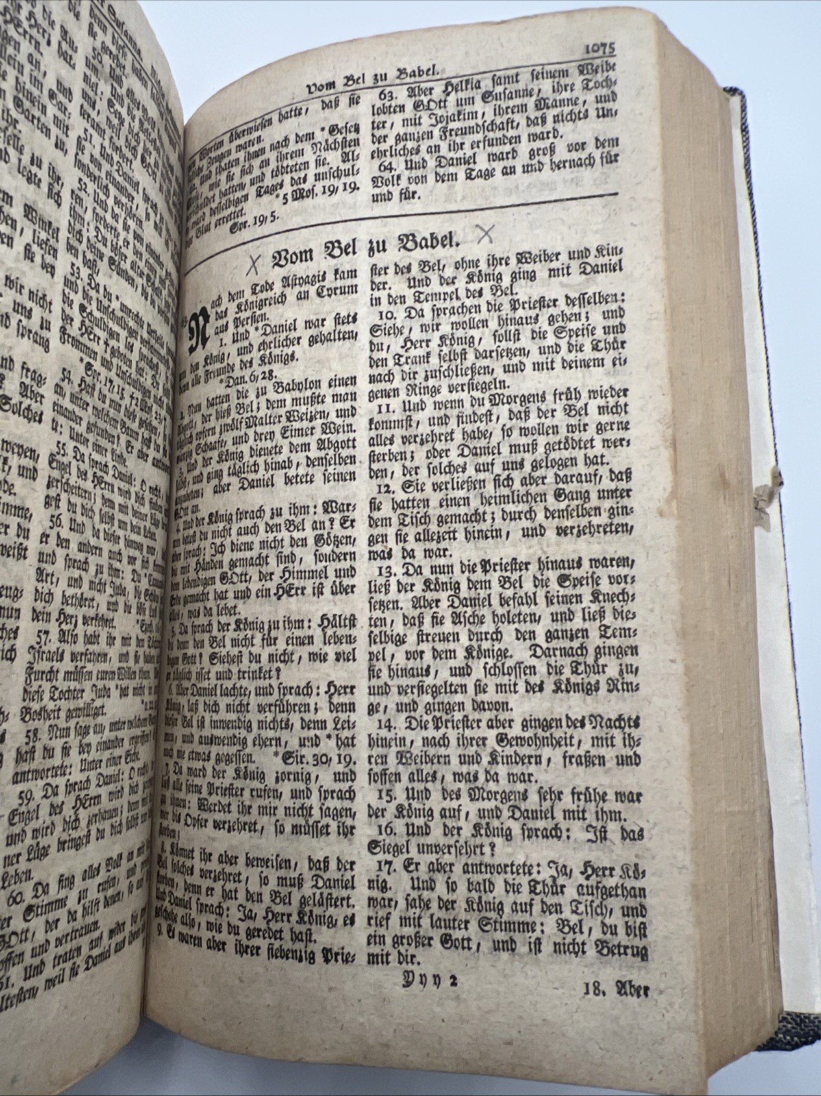 1837 German Martin Luther Bible Halle Rebound Antique Religious Book # 1070 photo 3
