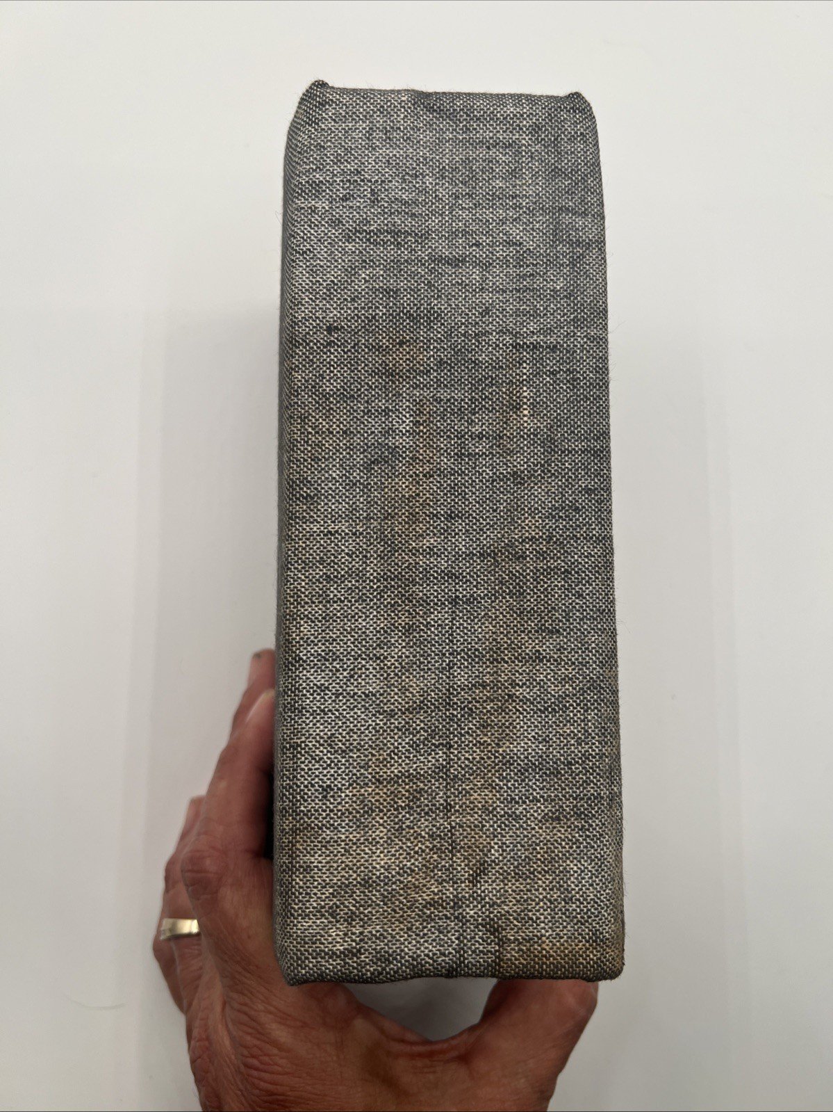 1837 German Martin Luther Bible Halle Rebound Antique Religious Book # 1070 photo 6