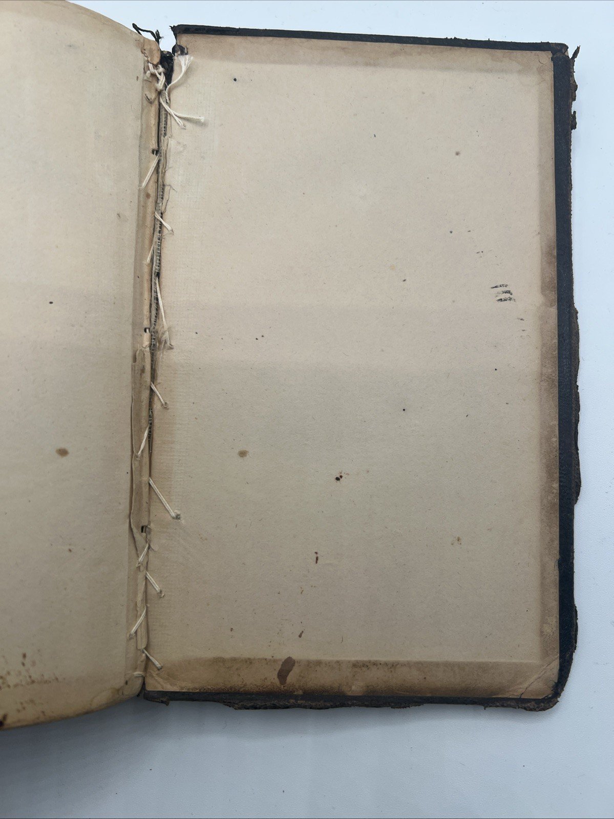 Antique 1872 Lutherisches Gesangbuch German Hymnal Leather Book  # 1074 photo 6
