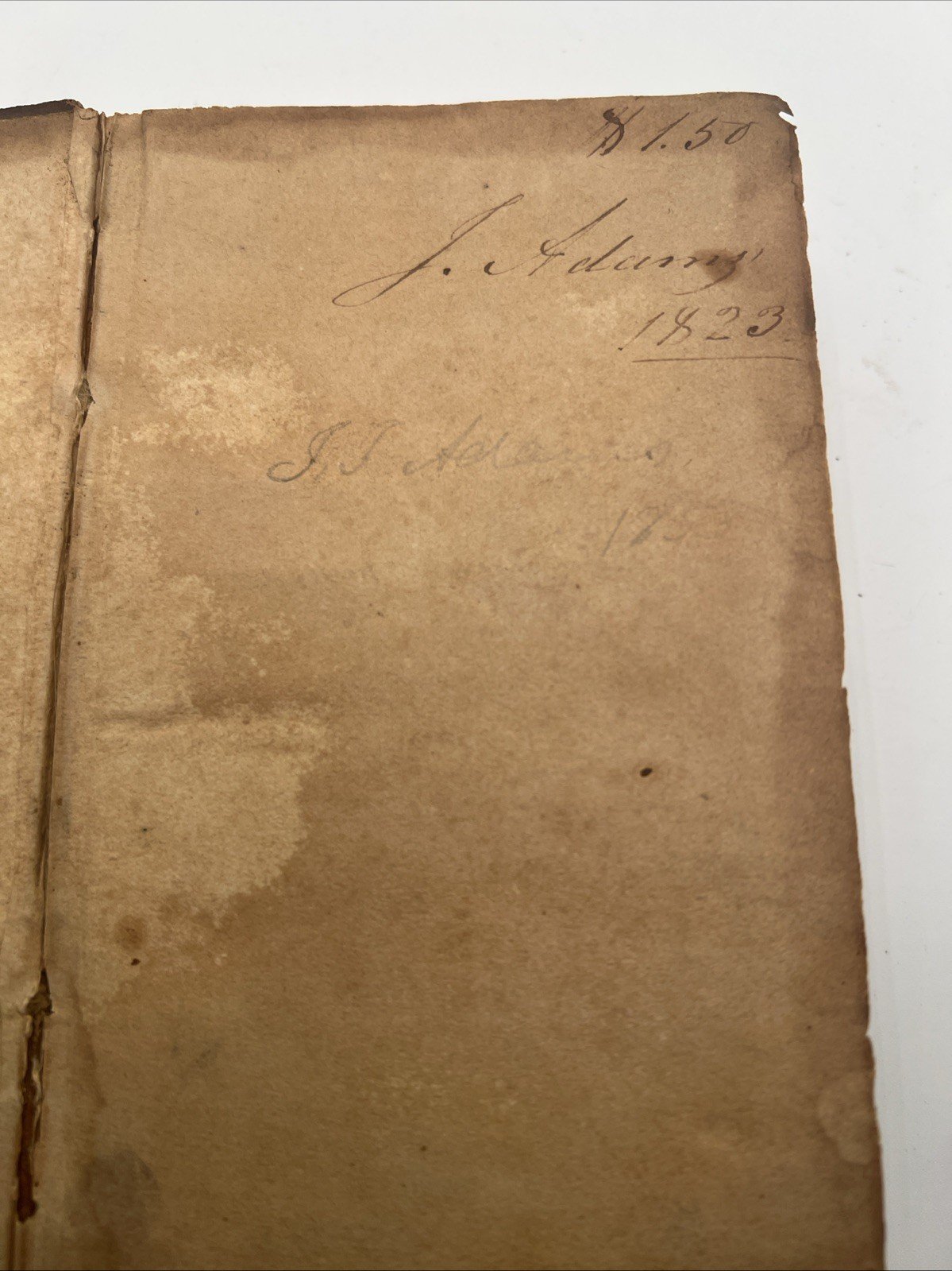 1822 Butler Sketches of Universal History Antique Leather Bound Book # 1075 photo 9