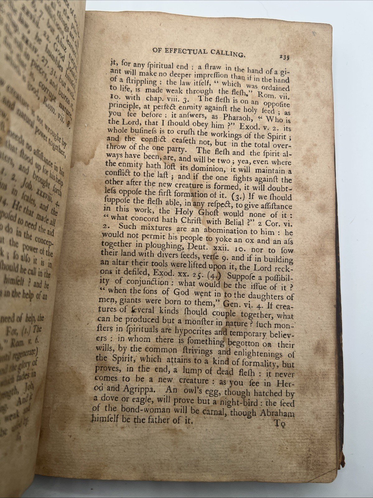 1798 Elisha Coles God’s Sovereignty Early American Leather Book # 1076 photo 4