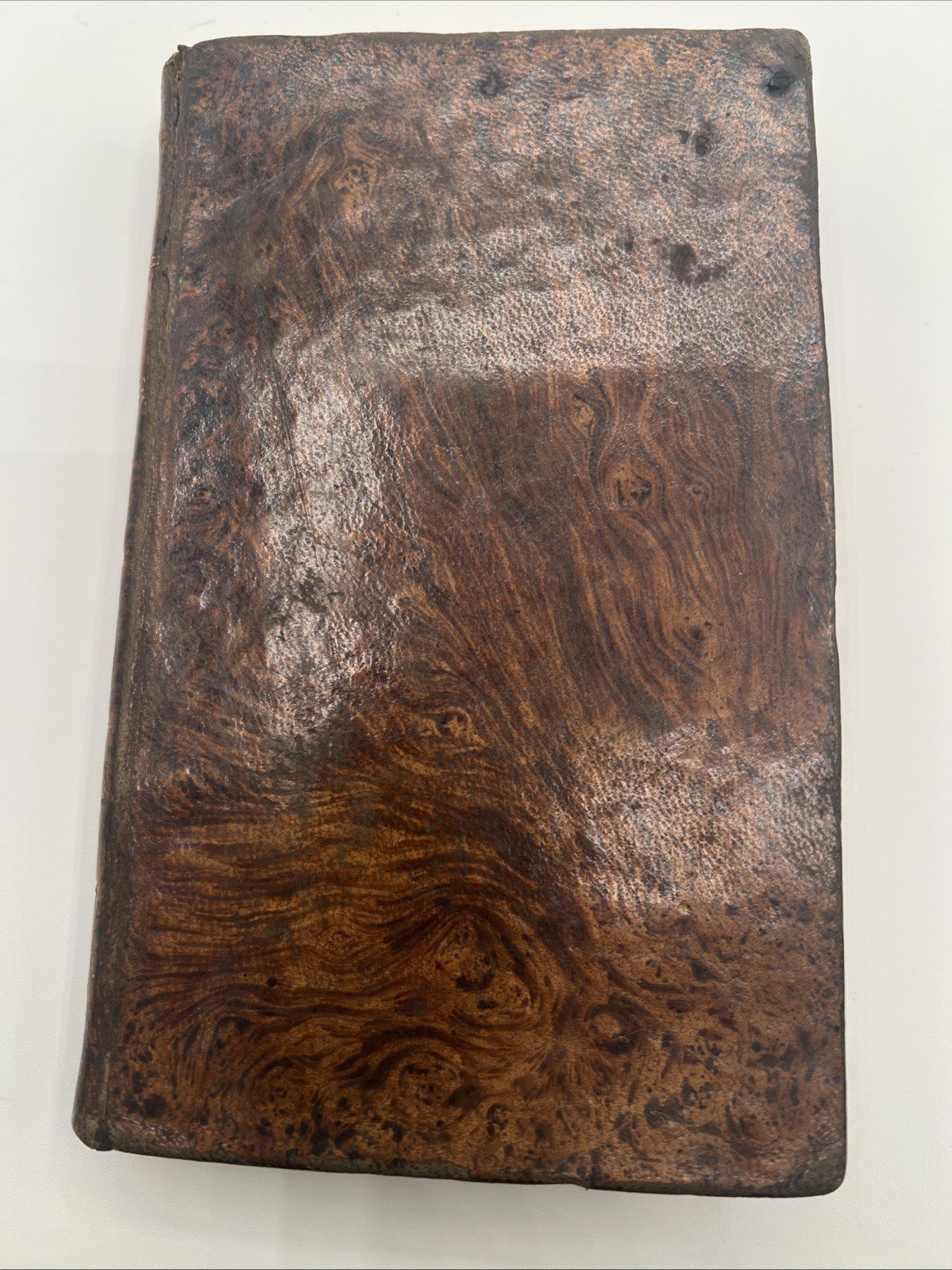1808 William Cowper Poems Vol I Amherst NH Early American Leather Bound # 1077 photo 4