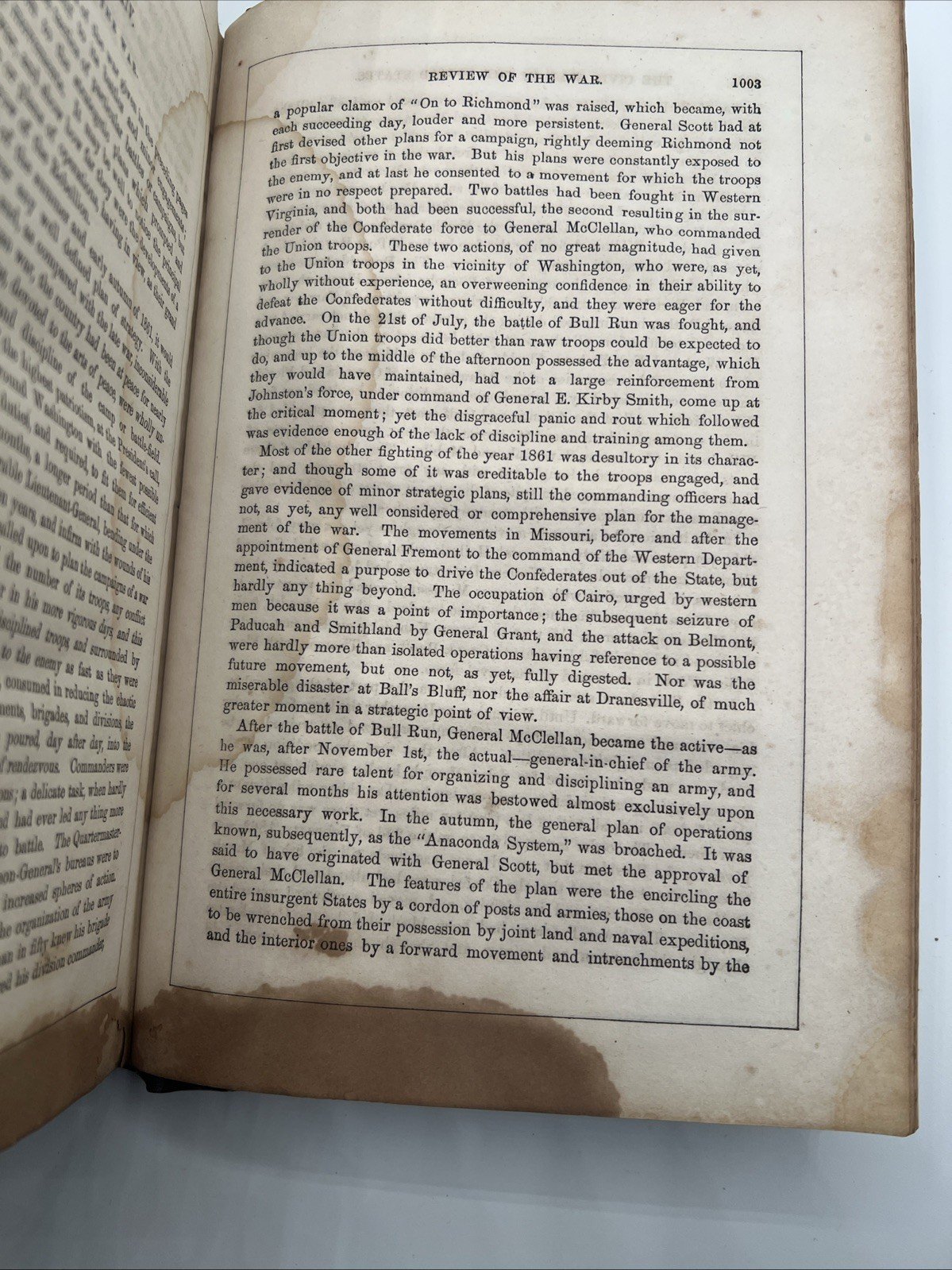 1865 History of the Civil War in the United States Illustrated HC # 1079 photo 6