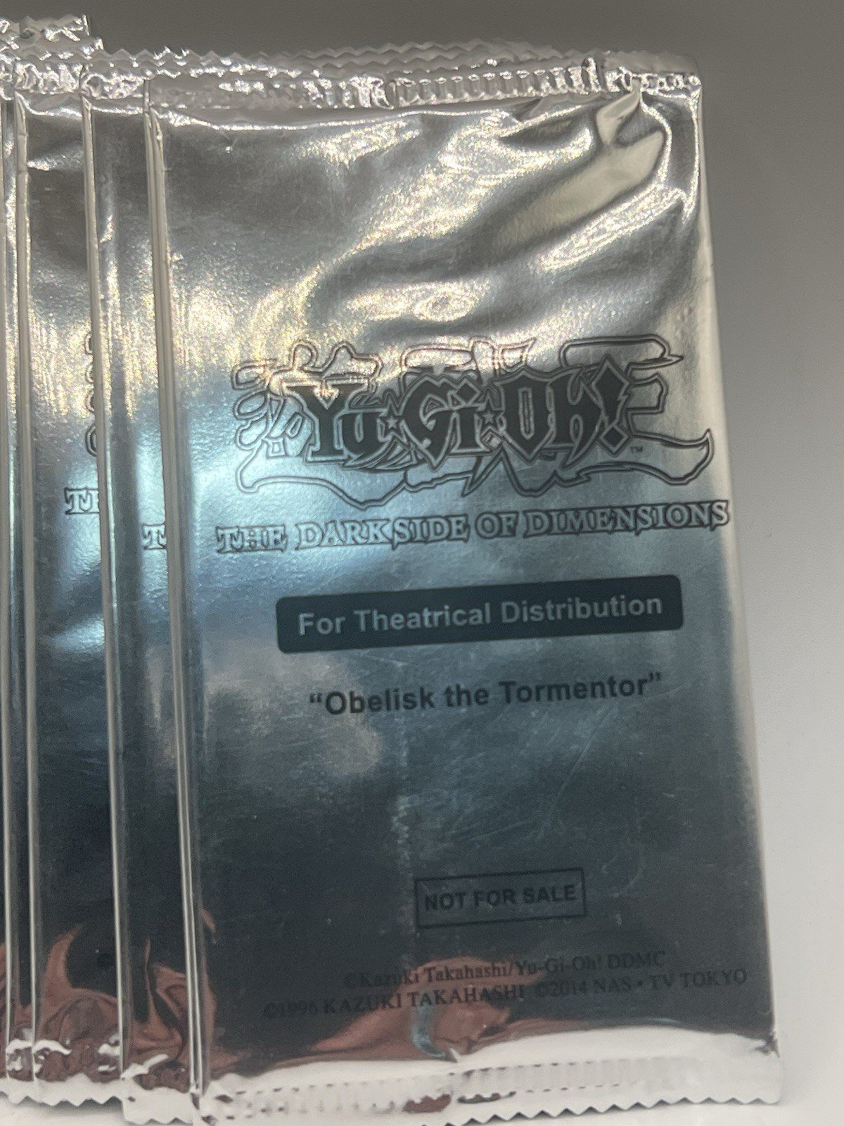 Yu-Gi-Oh Dark Side of Dimensions Obelisk Sealed Promo Pack Lot of 8  # 1083