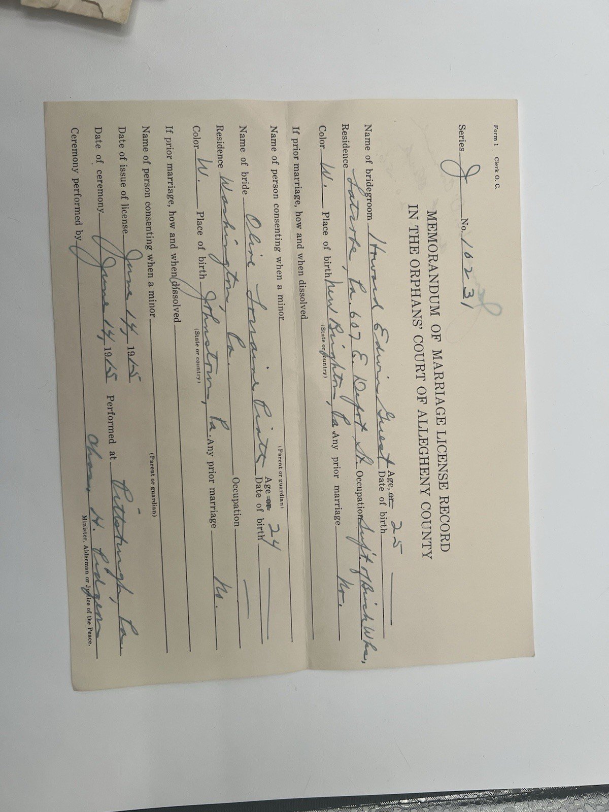 Piatt Family Genealogy Letters Documents 1850-1955 Vintage Lot # 1084 photo 9
