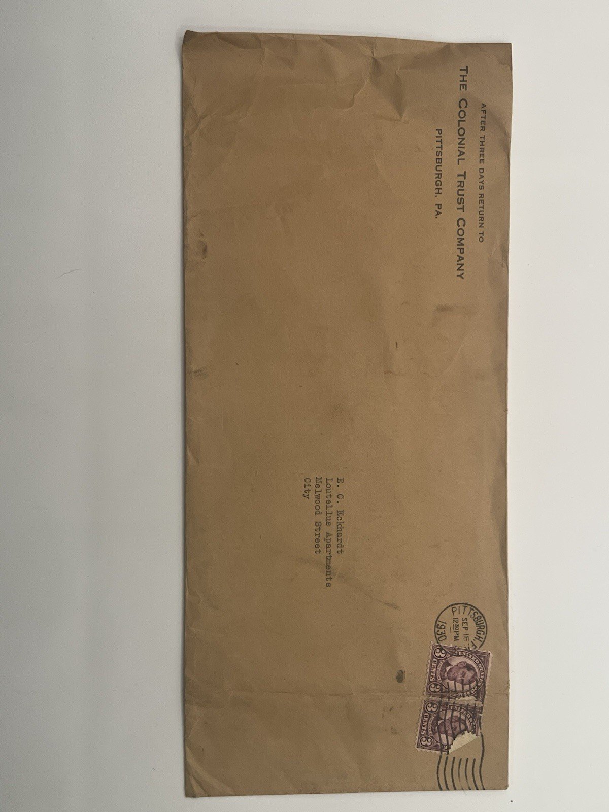 Piatt Family Genealogy Letters Documents 1850-1955 Vintage Lot # 1084 photo 20