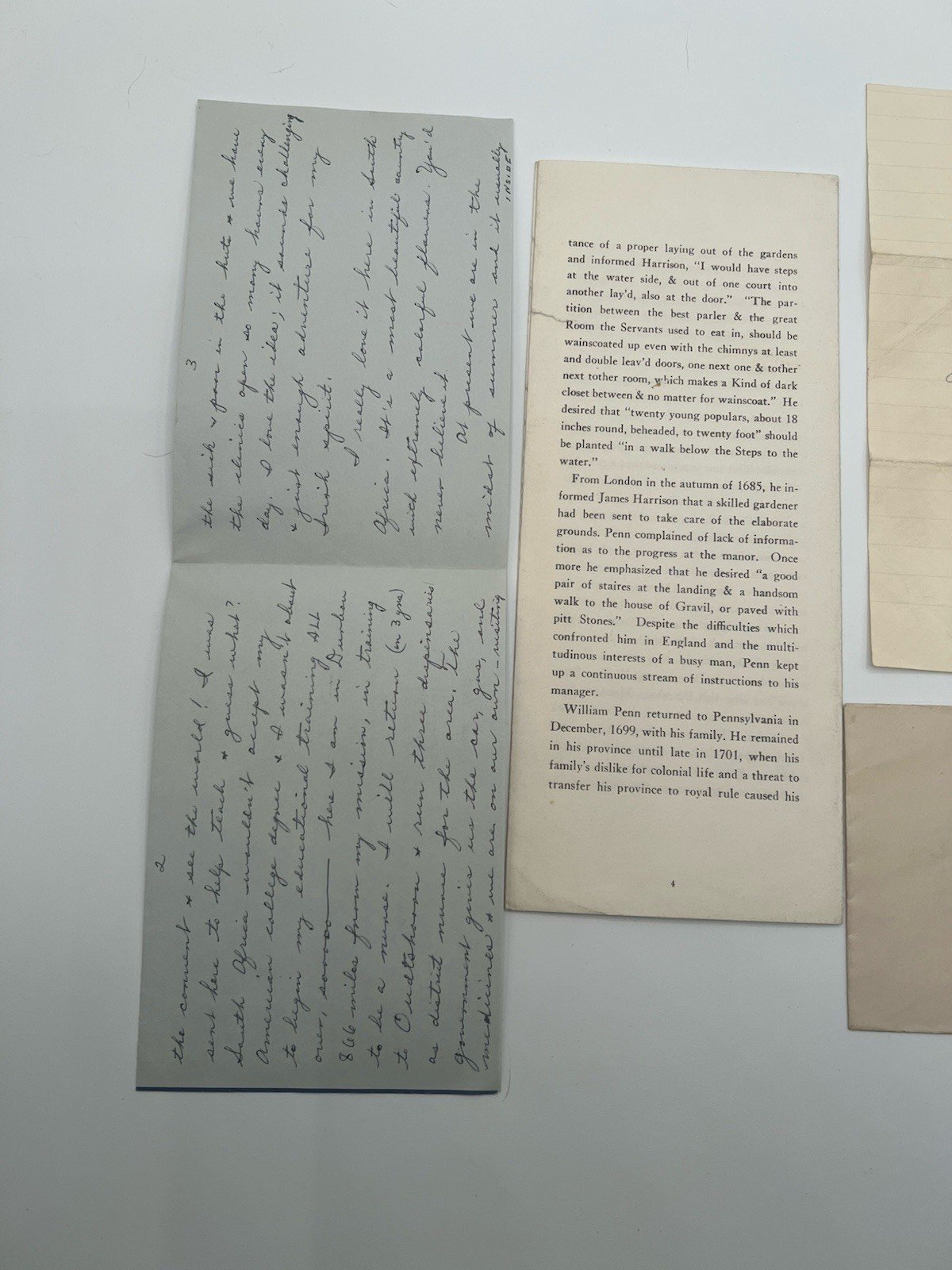 1967 South Africa Missionary Nurse Letter Pennsbury Manor Ephemera Lot # 1091 photo 4