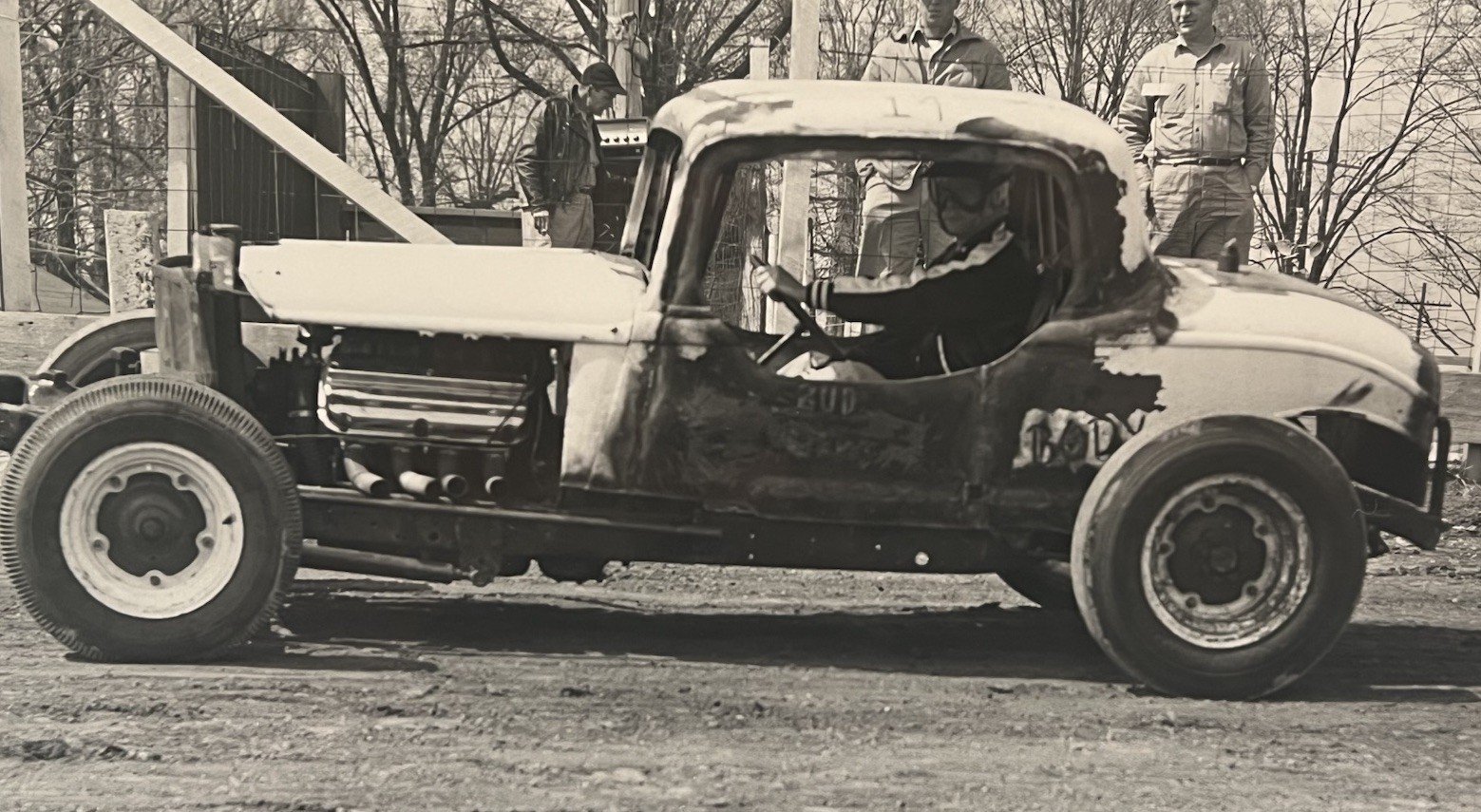 1958 Powell Speedway Race Car Photo Bud Bill #14 Smith Racing Ohio # 1095 photo 2