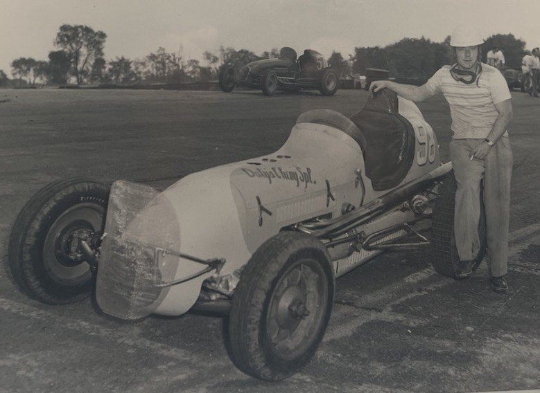 Vintage 1957 Red Renner Midget Race Car Original Photo Powell Ohio # 1096 photo 4