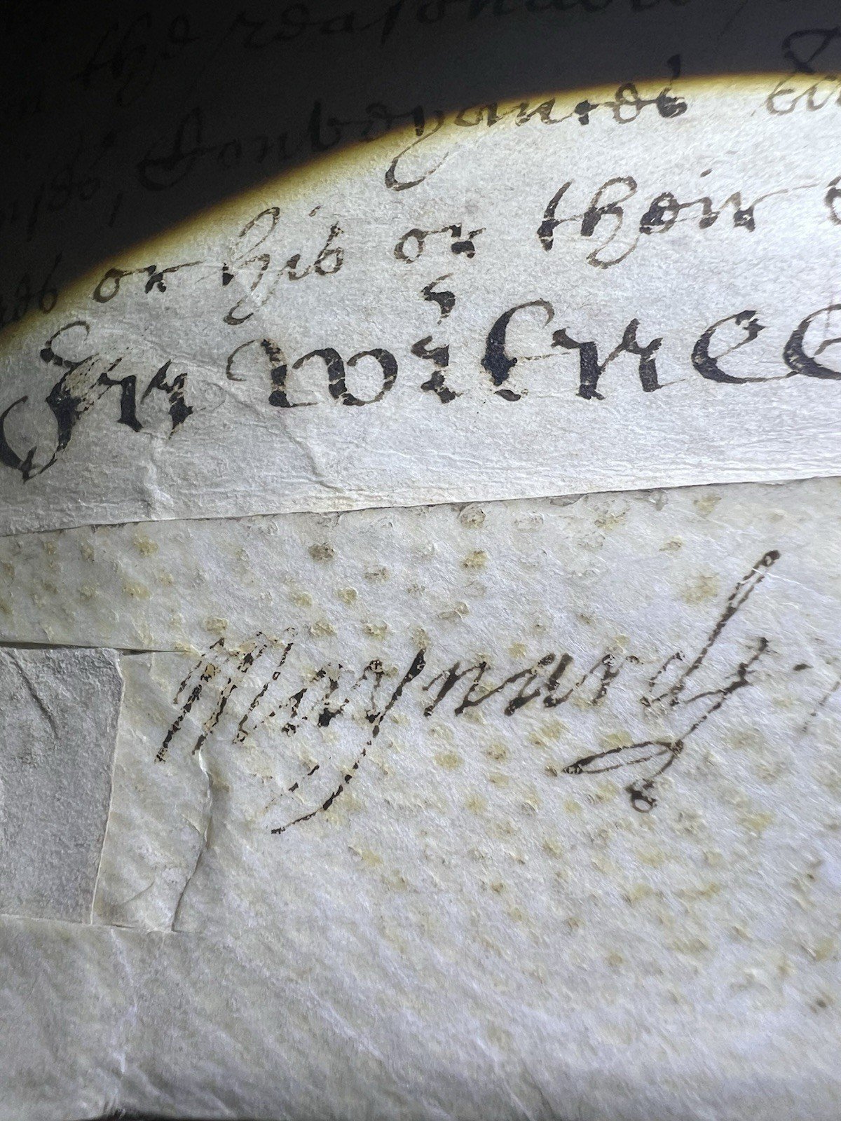 Large 18th Century Vellum Indenture Tripartite Marriage Settlement Deed photo 2