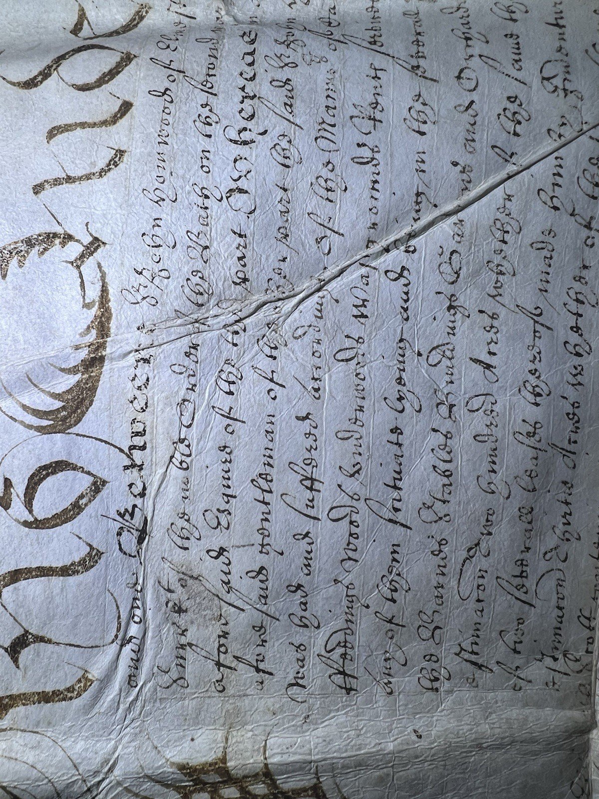 Large 18th Century Vellum Indenture Tripartite Marriage Settlement Deed photo 5