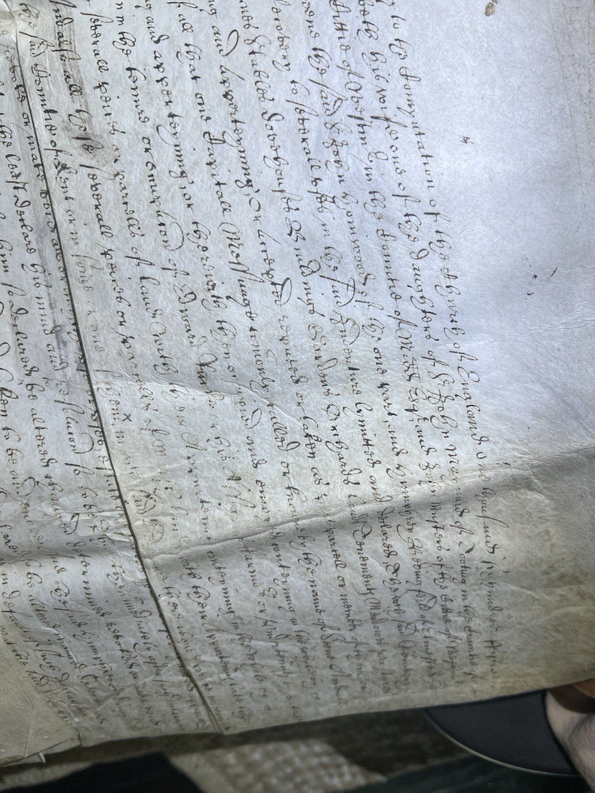 Large 18th Century Vellum Indenture Tripartite Marriage Settlement Deed photo 8