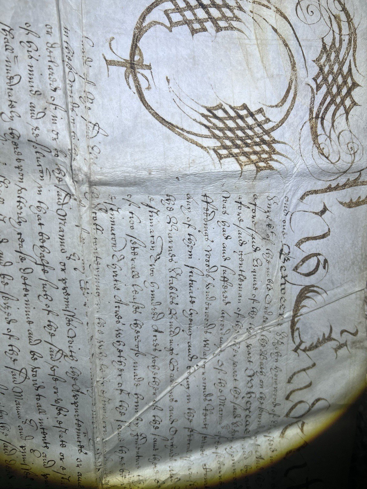 Large 18th Century Vellum Indenture Tripartite Marriage Settlement Deed photo 11