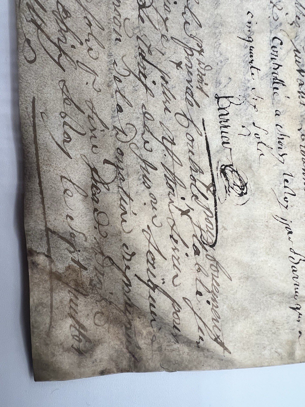 1781 French Royal Notary Marriage  Manuscript Choisy-le-Roi Louis XVI # 1097 photo 9