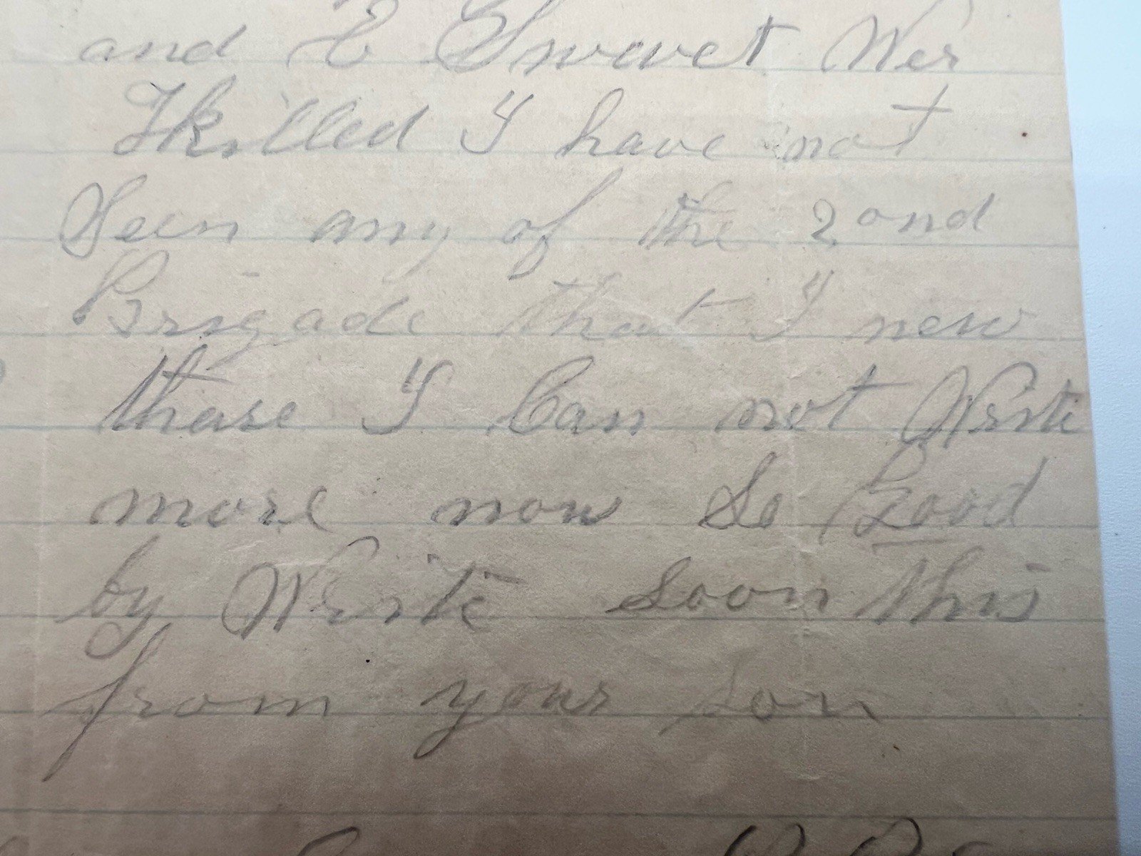 1863 Civil War Letter George P. Risdon 10th Vermont Gettysburg Campaign # 1098 photo 5