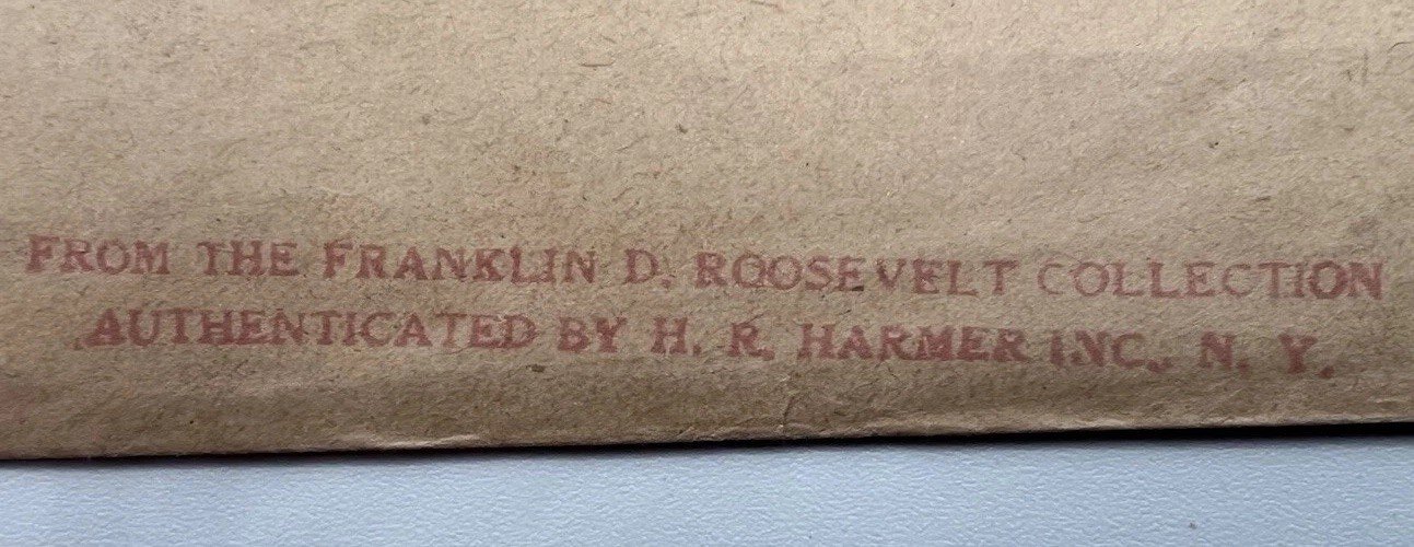 1930s Algeria Cover to President FDR Roosevelt Harmer Provenance # 1101 photo 2