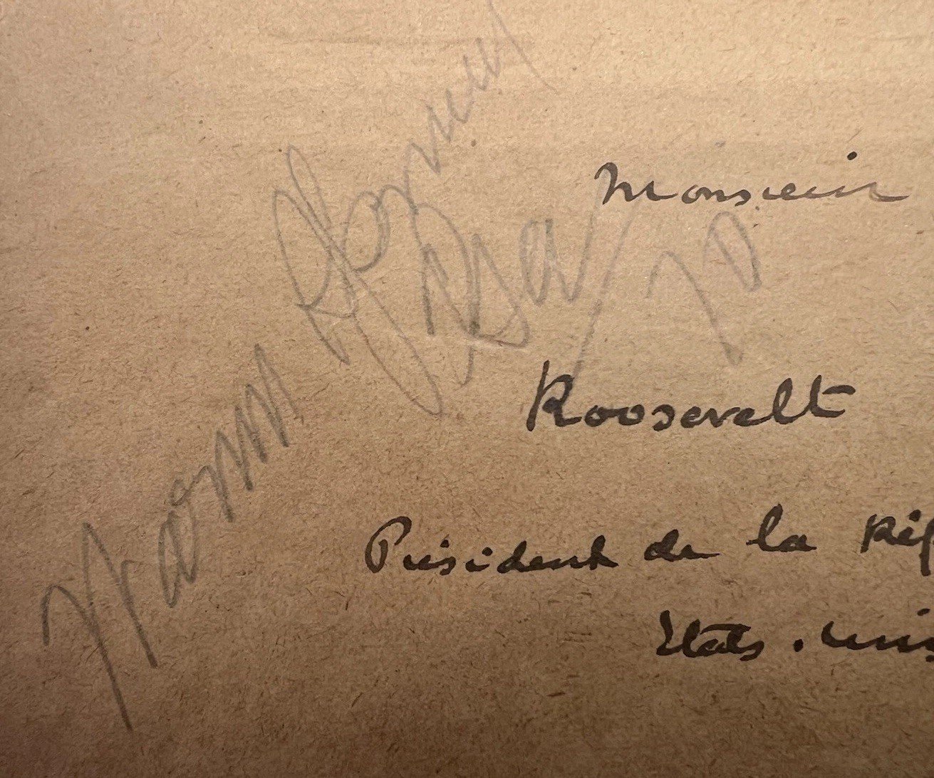1930s Algeria Cover to President FDR Roosevelt Harmer Provenance # 1101 photo 7