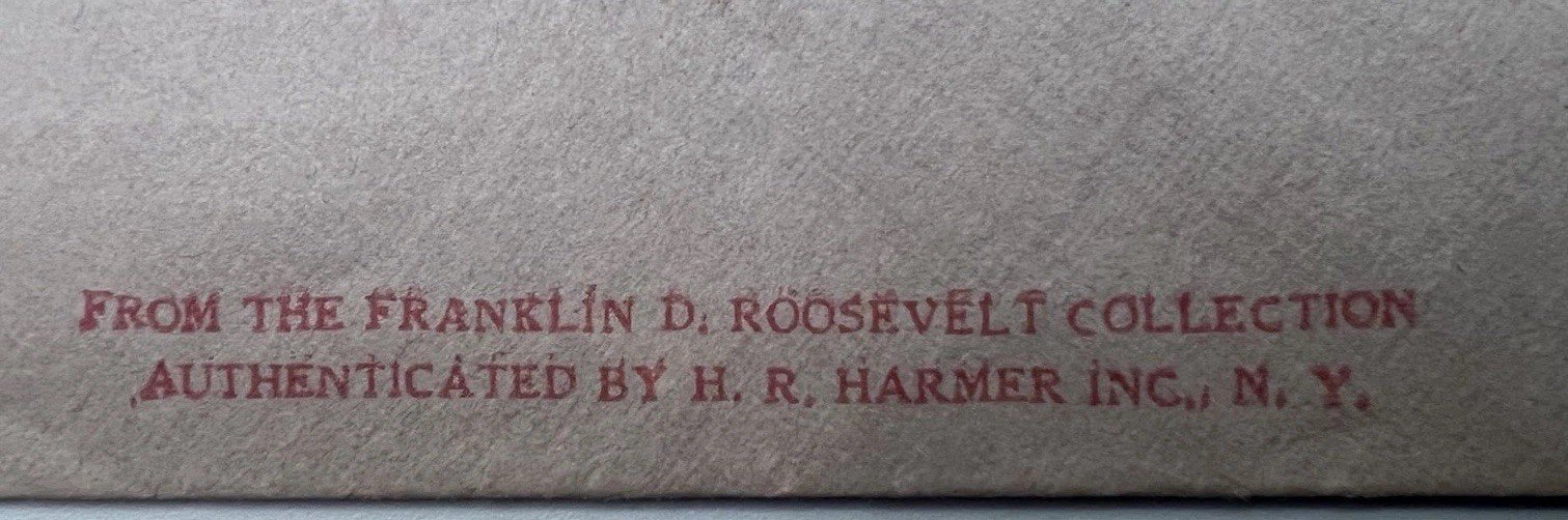 Franklin D. Roosevelt  Algeria Cover H.R. Harmer Presidential Mail # 1102 photo 2