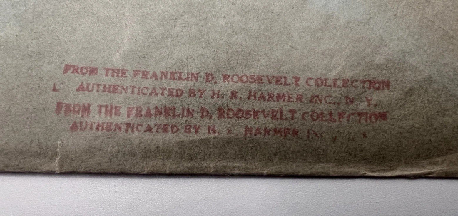 FDR Franklin D. Roosevelt Collection Belgium Cover H.R. Harmer 1936 # 1104 photo 2