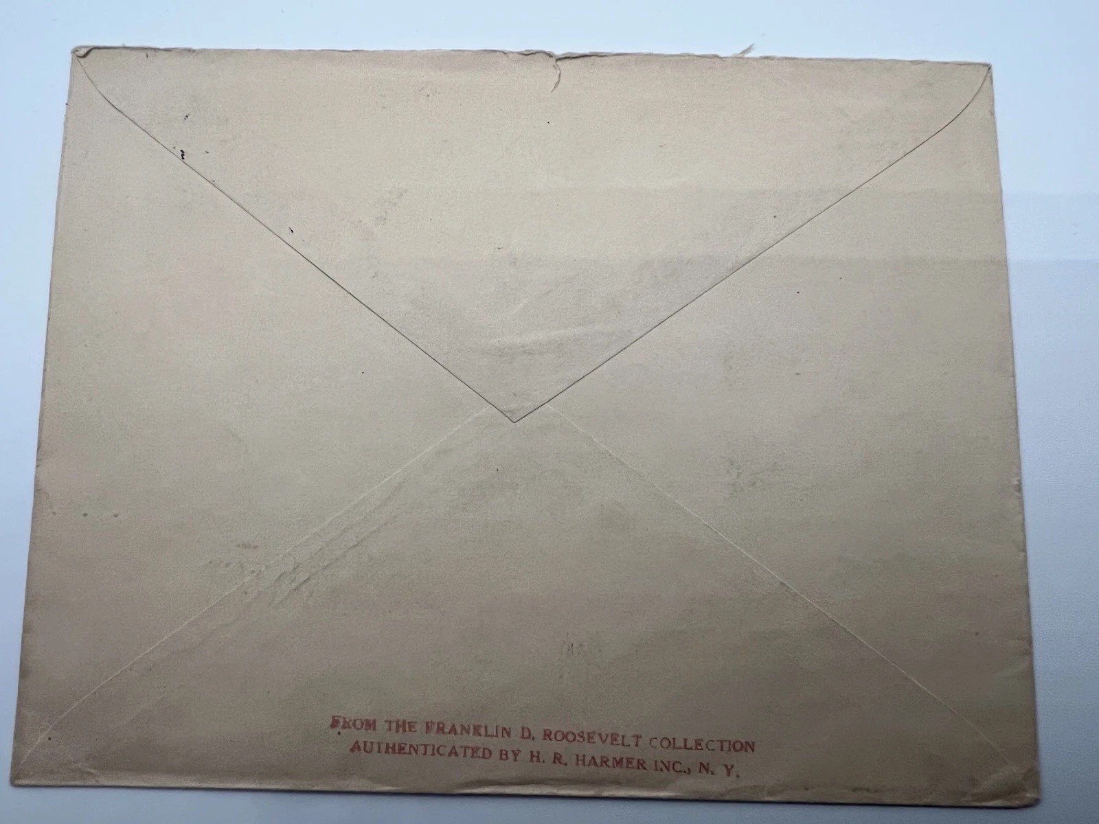 1935 FDR White House Cover Prague Czechoslovakia Roosevelt Collection # 1105 photo 7