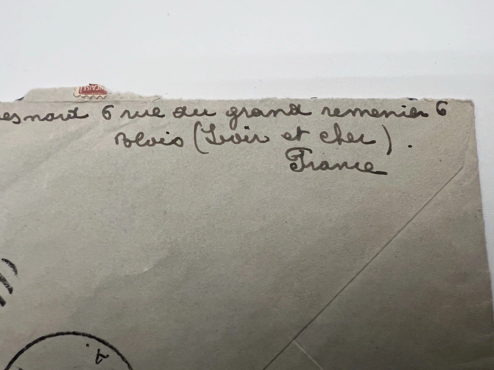 1933 FDR White House Cover France Roosevelt Collection Harmer  # 1106 photo 10