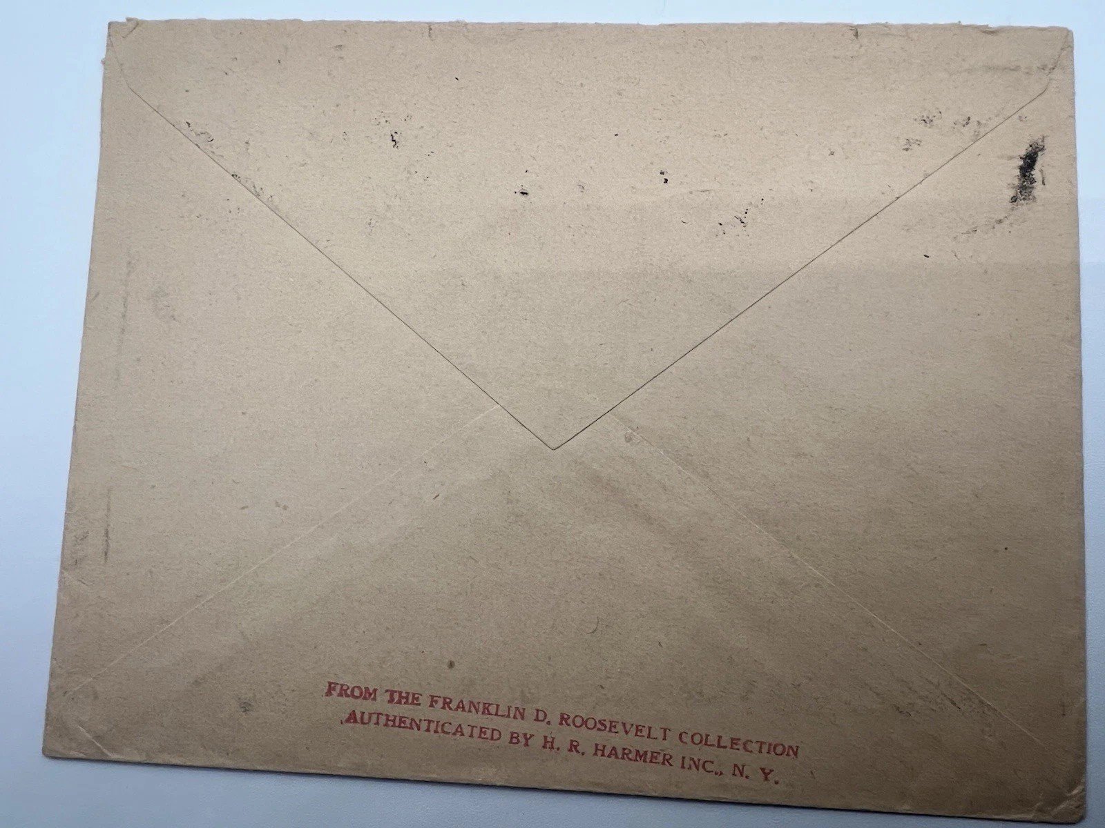 FDR Collection French Cover to White House H.R. Harmer Authenticated # 1107 photo 7